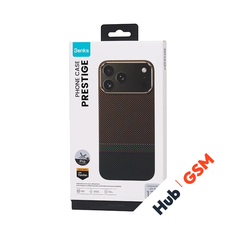 Чехол Benks ArmorPro Prestige Kevlar iPhone 17 Pro Max