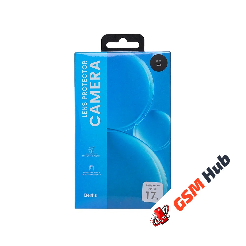 Защитное стекло камеры сапфировое Benks iPhone 17 Air (1шт)