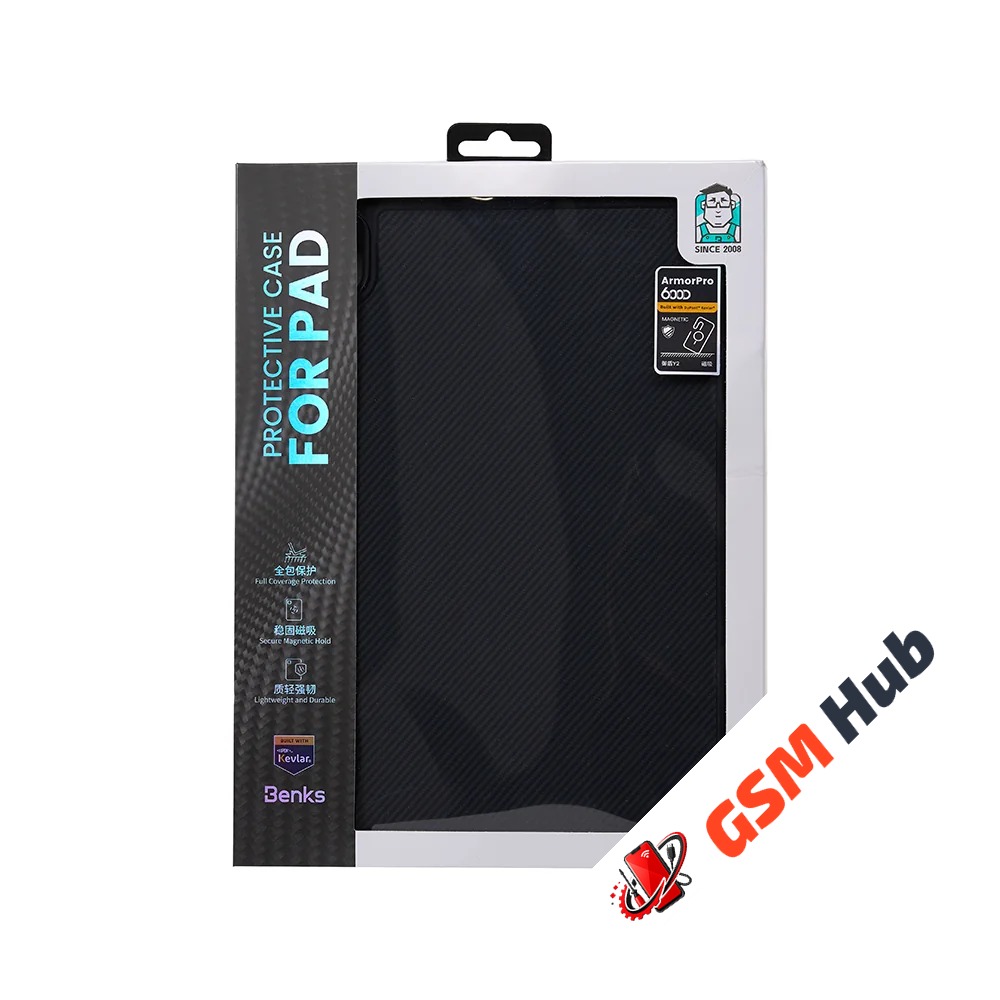 Чехол-книжка Benks ArmorPro Magnetic Kevlar iPad Pro 11 (2024）