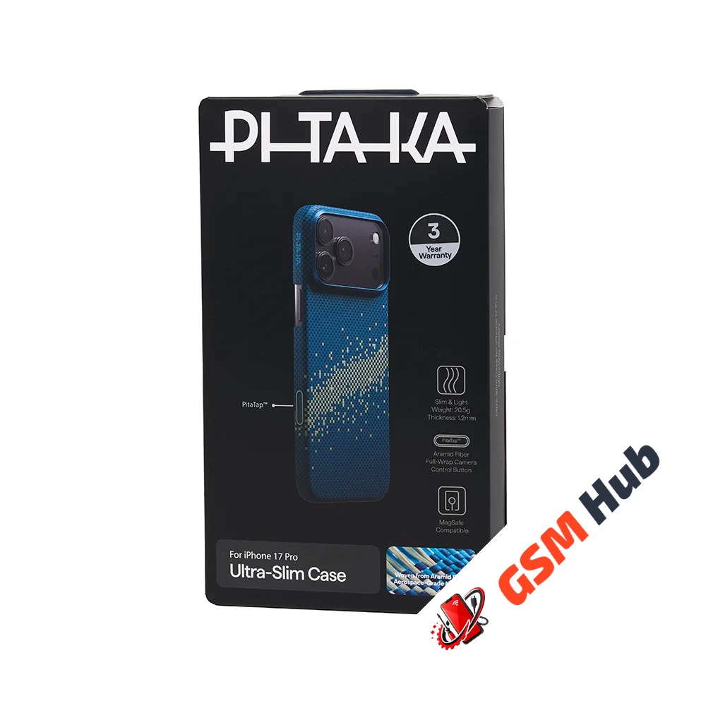 Чехол PITAKA StarPeak Ultra-Slim Case for iPhone 17 Pro (Milky way galaxy) (PitaTap)