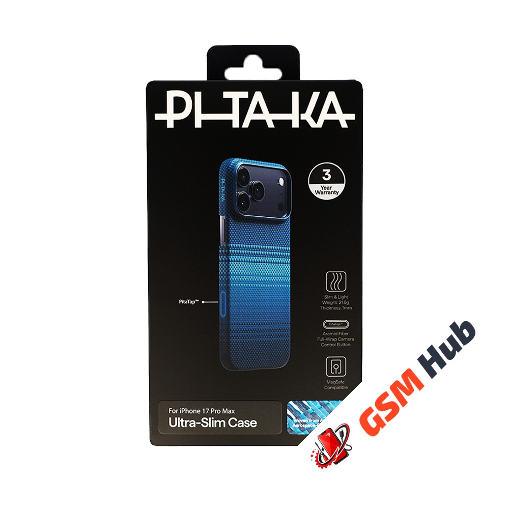 Чехол PITAKA Ultra-Slim Case for iPhone 17 Pro Max (Moonrise) (PitaTap)