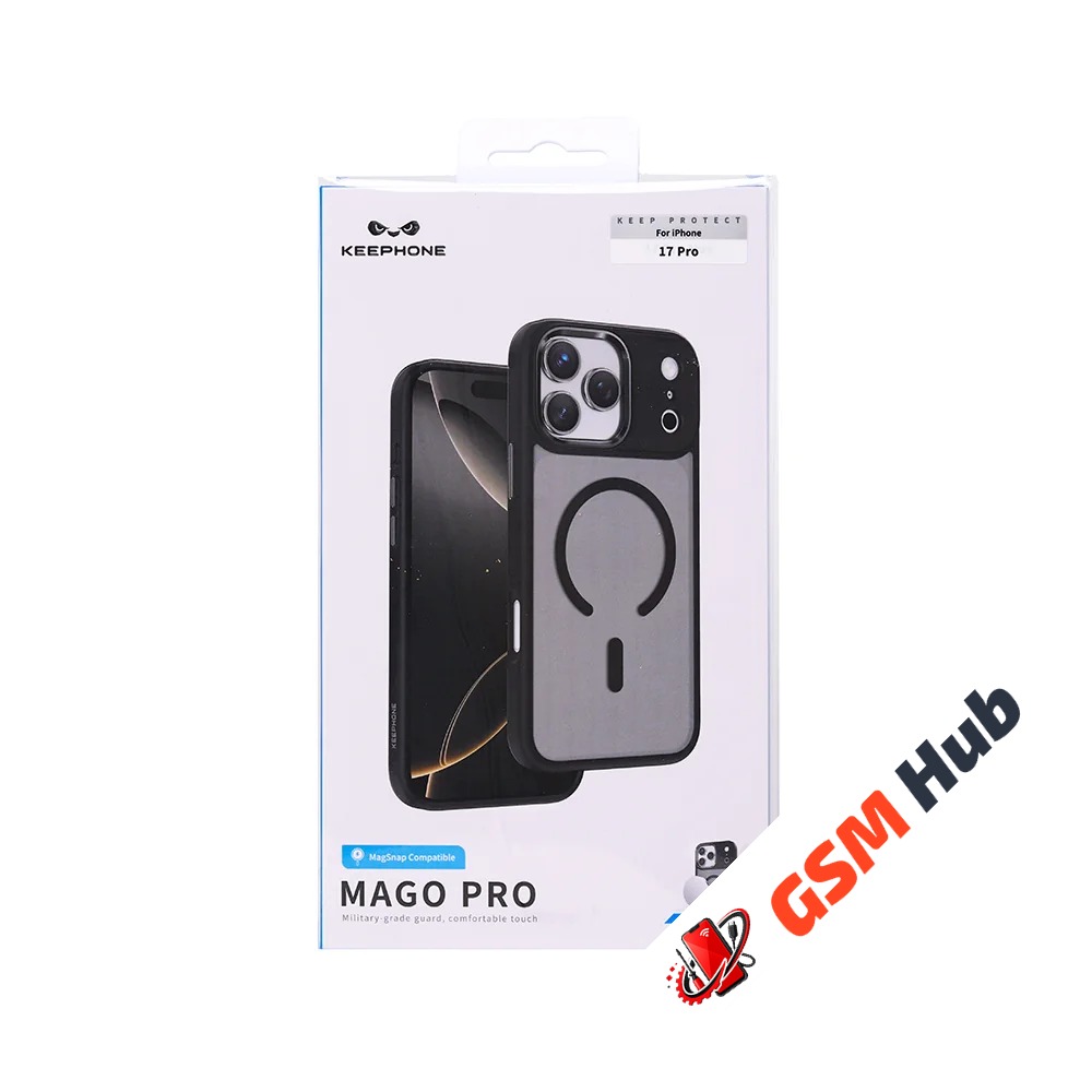 Чехол Keephone Mago Pro MagSafe iPhone 17 Pro (Black)
