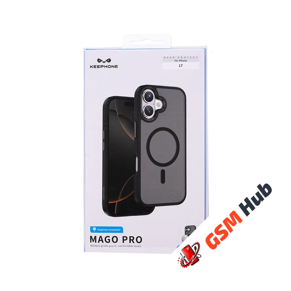 Чехол Keephone Mago Pro MagSafe iPhone 17 (Black)