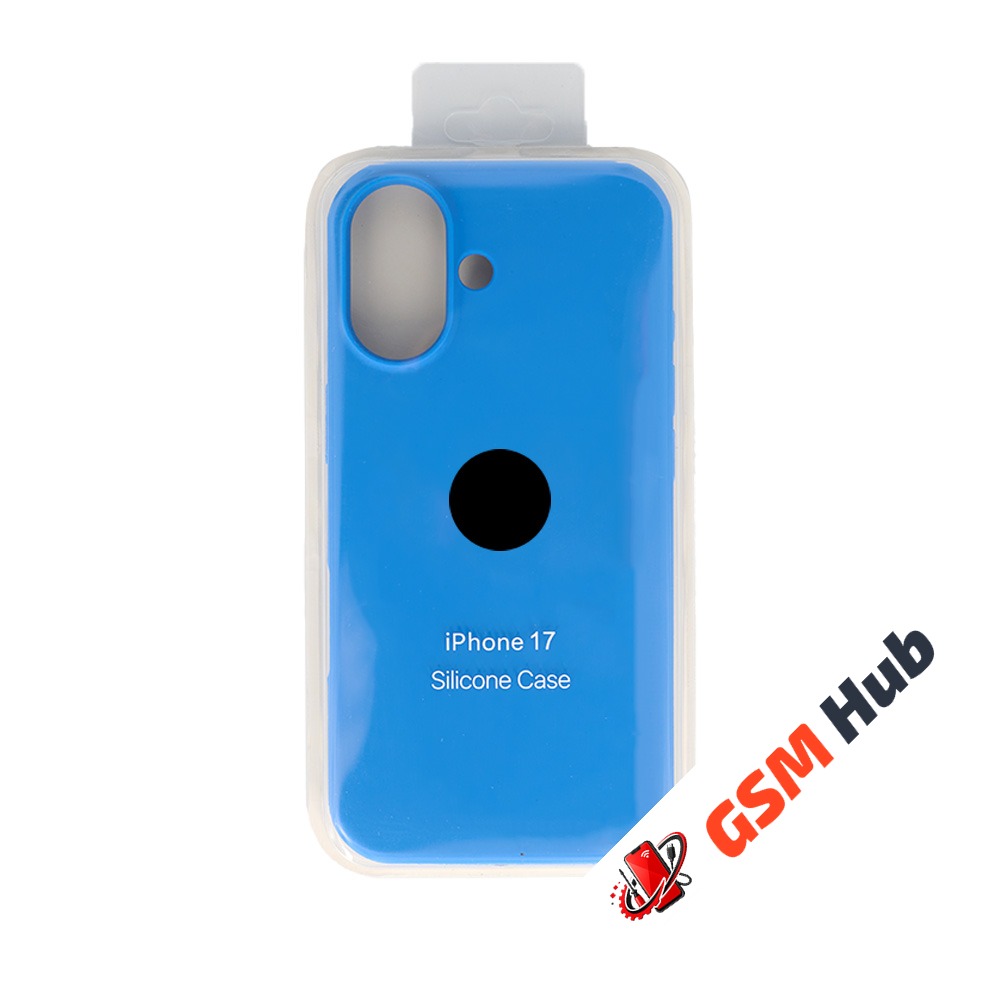 Чехол Силиконовый iPhone 17 (№3) (Синий)