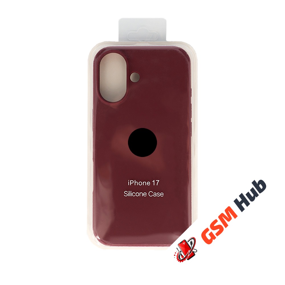 Чехол Силиконовый iPhone 17 (№67) (Фиолетовый)