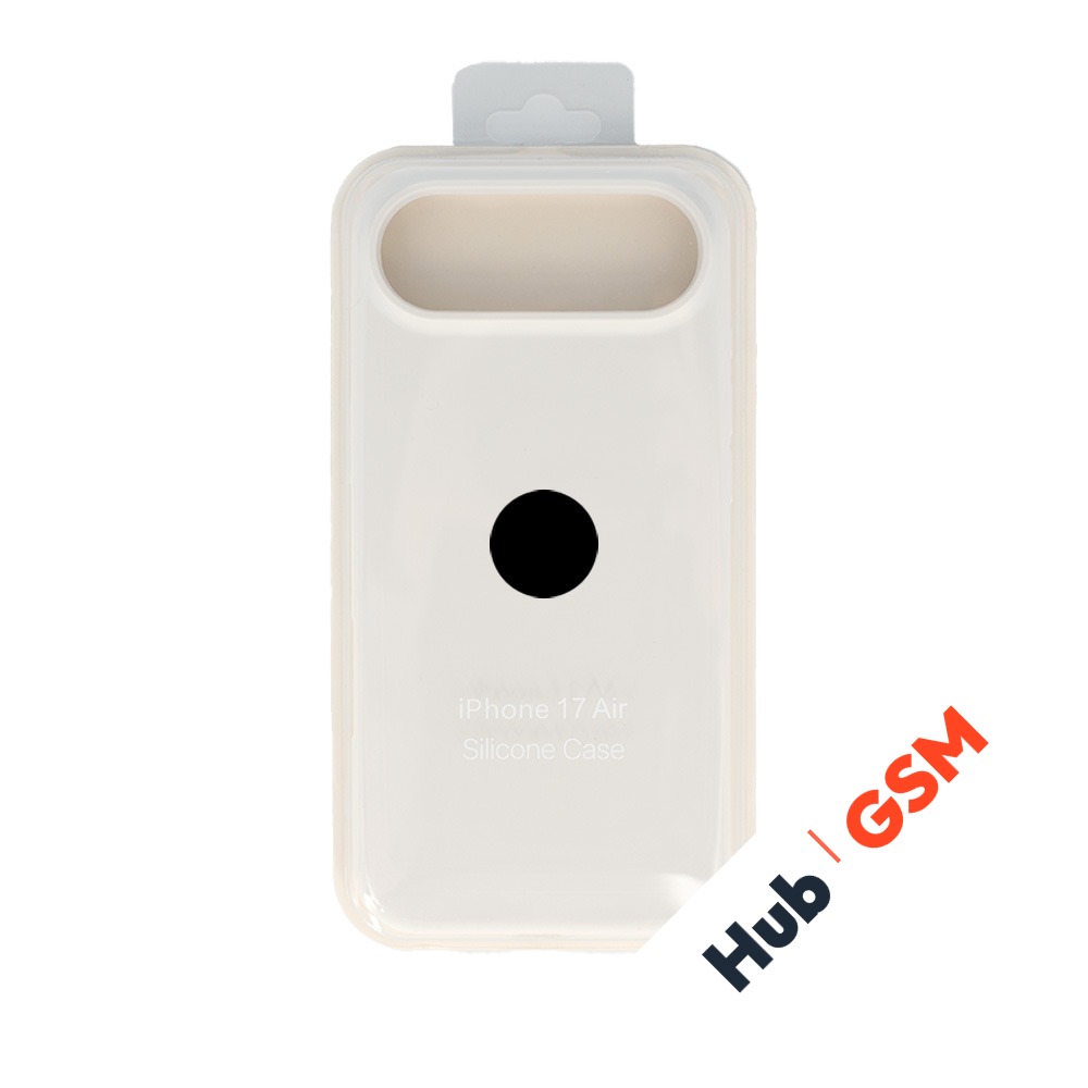 Чехол Силиконовый iPhone 17 Air (№9) (Белый)