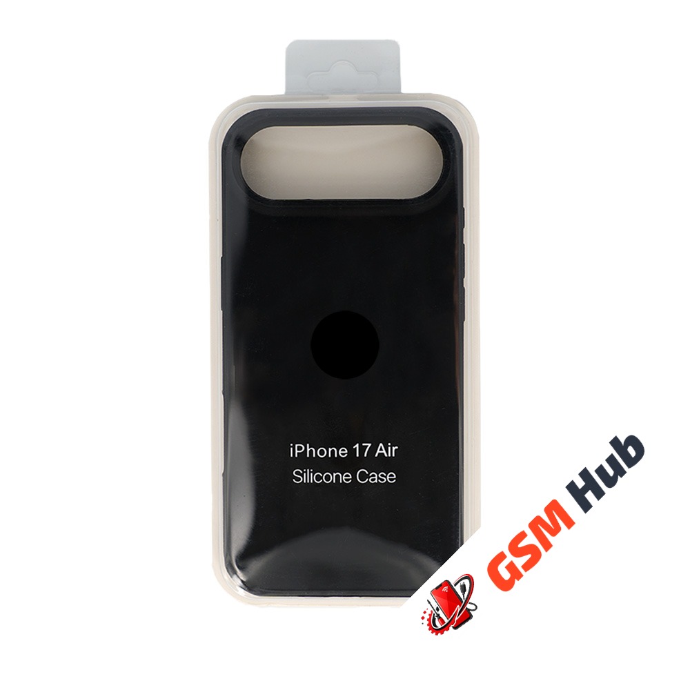 Чехол Силиконовый iPhone 17 Air (№18) (Черный)