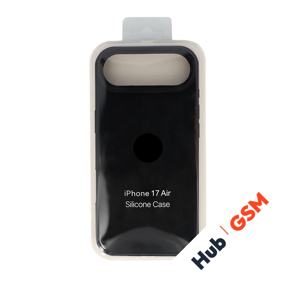 Чехол Силиконовый iPhone 17 Air (№18) (Черный)