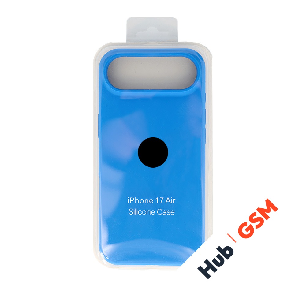 Чехол Силиконовый iPhone 17 Air (№3) (Синий)