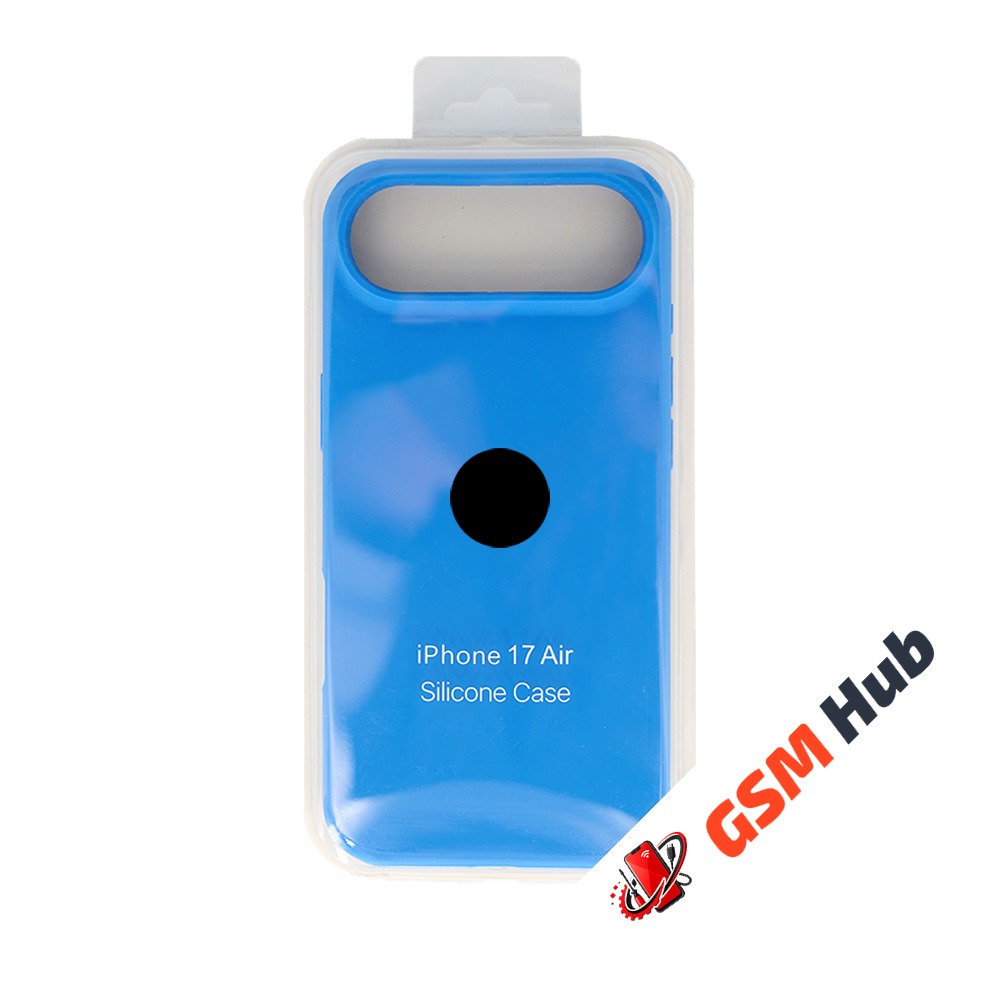 Чехол Силиконовый iPhone 17 Air (№3) (Синий)
