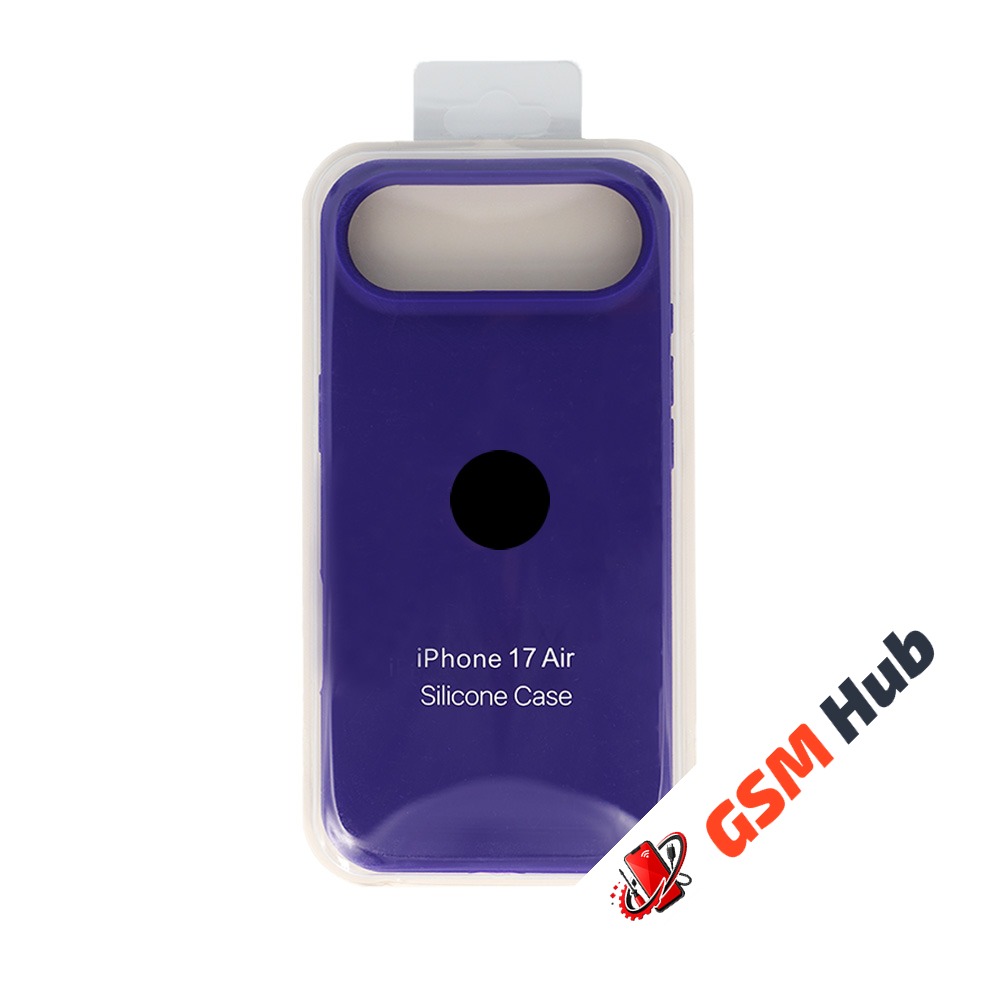 Чехол Силиконовый iPhone 17 Air (№30) (Темно-фиолетовый)