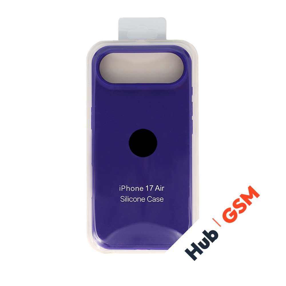 Чехол Силиконовый iPhone 17 Air (№30) (Темно-фиолетовый)