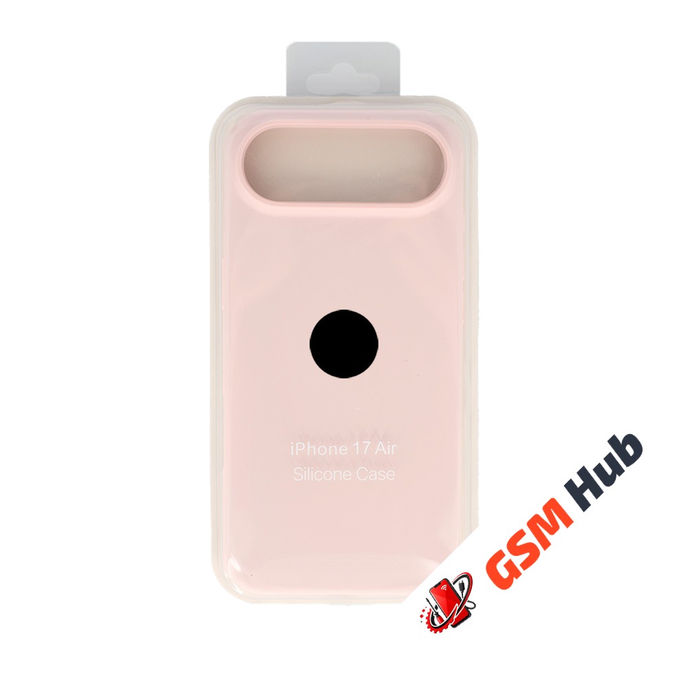 Чехол Силиконовый iPhone 17 Air (№75) (Светло-розовый)