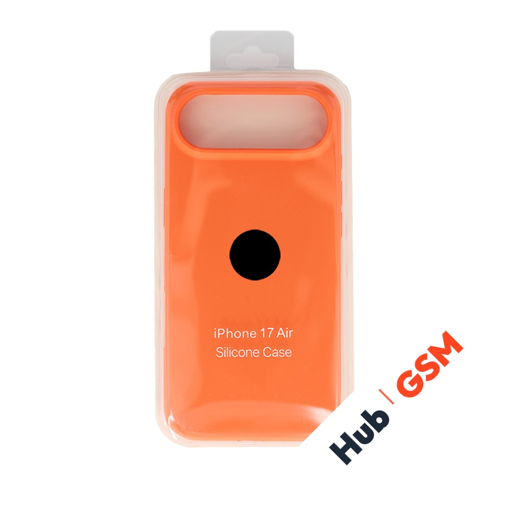 Чехол Силиконовый iPhone 17 Air (№66) (Оранжевый)