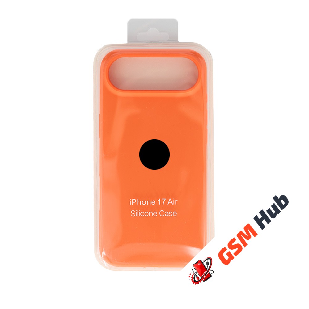 Чехол Силиконовый iPhone 17 Air (№66) (Оранжевый)