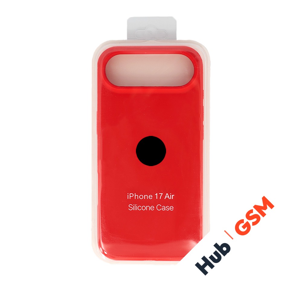 Чехол Силиконовый iPhone 17 Air (№14) (Красный)