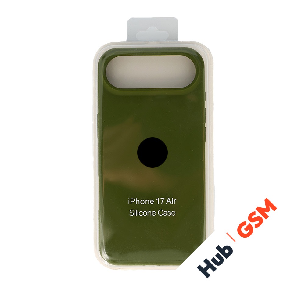 Чехол Силиконовый iPhone 17 Air (№48) (Зеленый)