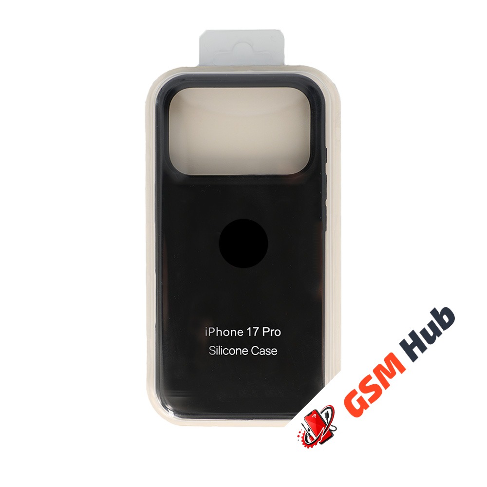 Чехол Силиконовый iPhone 17 Pro (№18) (Черный)