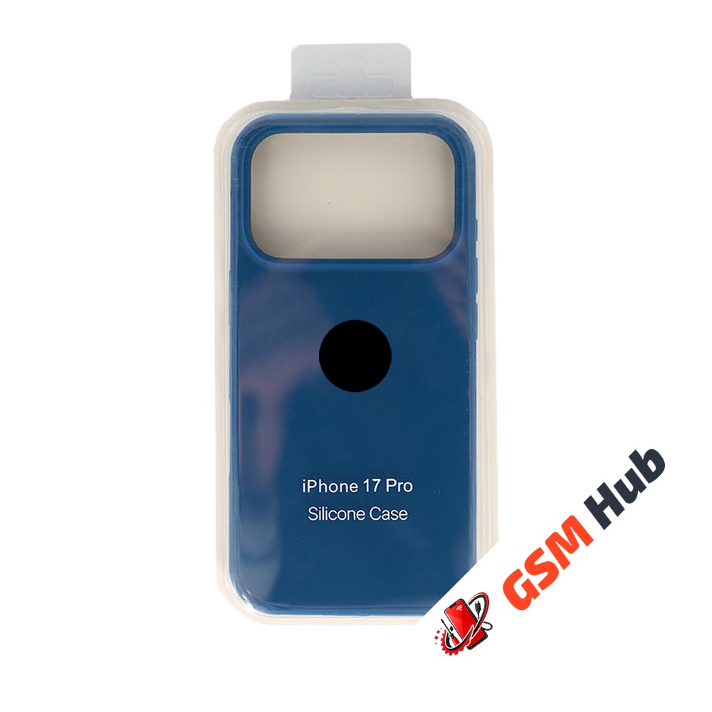 Чехол Силиконовый iPhone 17 Pro (№20) (Кобальтово-синий)