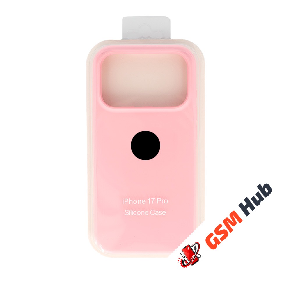 Чехол Силиконовый iPhone 17 Pro (№6) (Розовый)