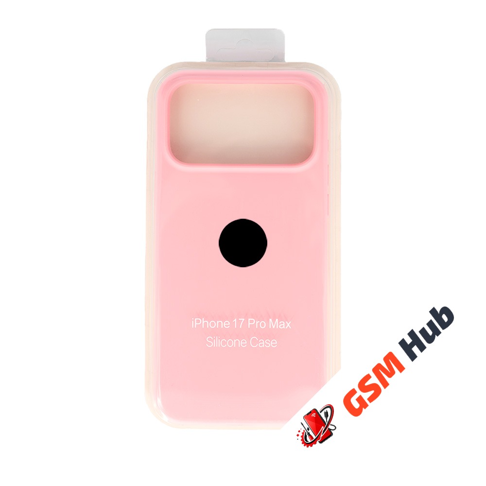 Чехол Силиконовый iPhone 17 Pro Max (№6) (Розовый)
