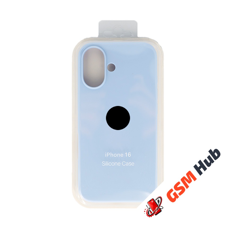 Чехол Силиконовый iPhone 16 (№5) (Сиренево-фиолетовый)