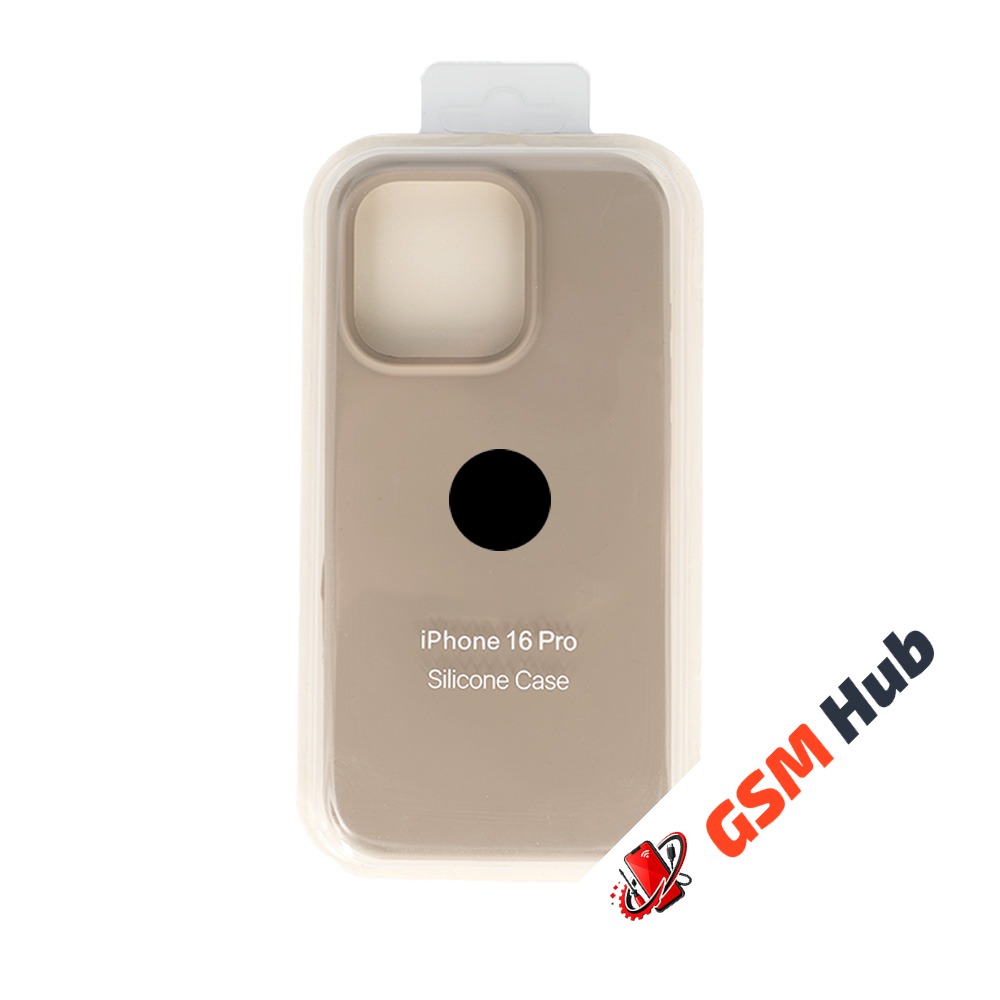Чехол Силиконовый iPhone 16 Pro (№23) (Серый)