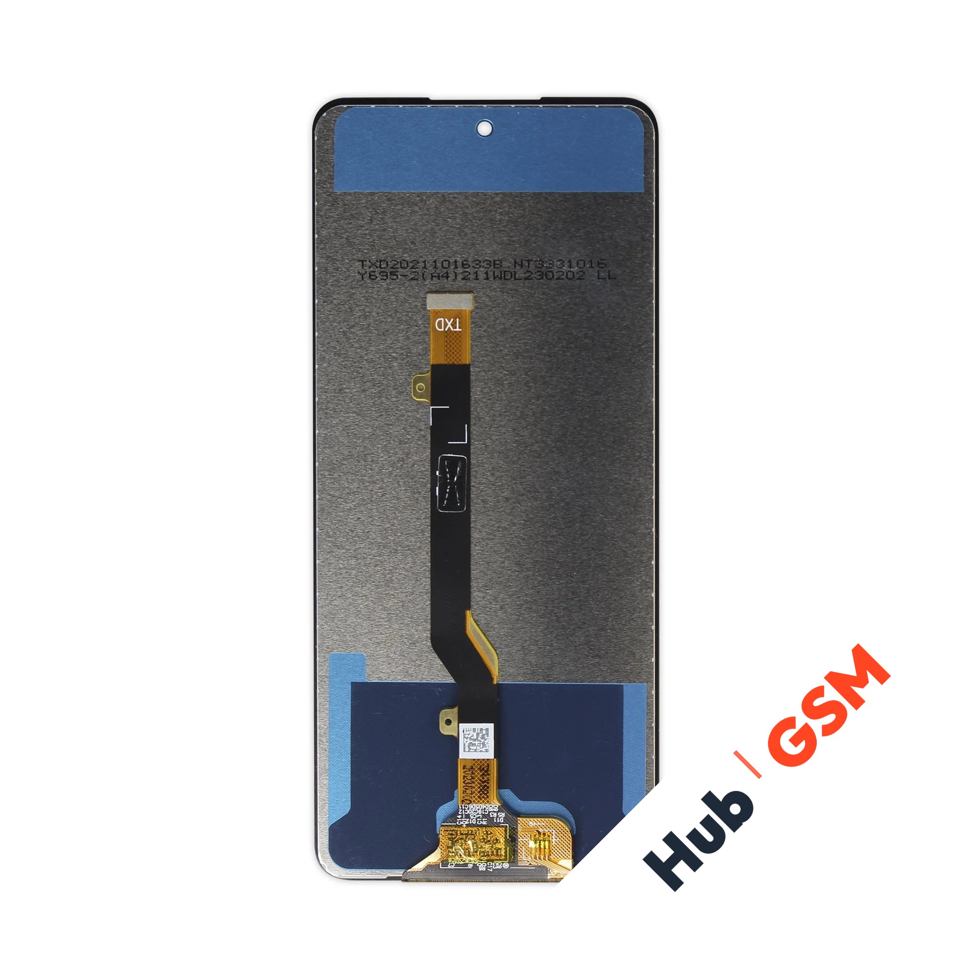 Дисплей Tecno Pova 3 (LF7n) (Оригинал) (Черный) Hub GSM