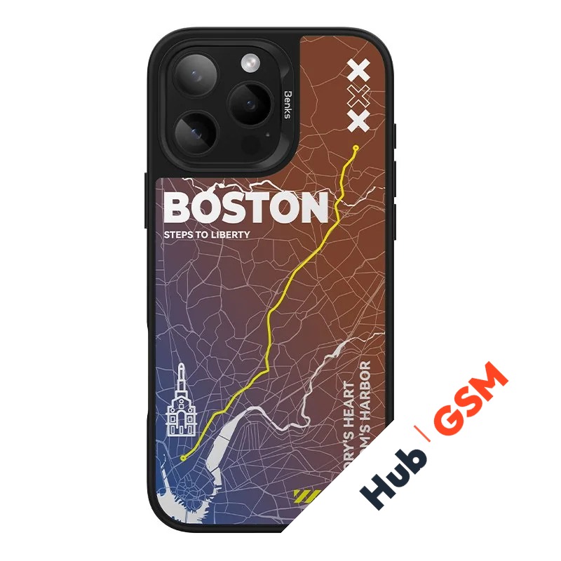 Чехол Benks Dynamic City iPhone 16 (Boston)