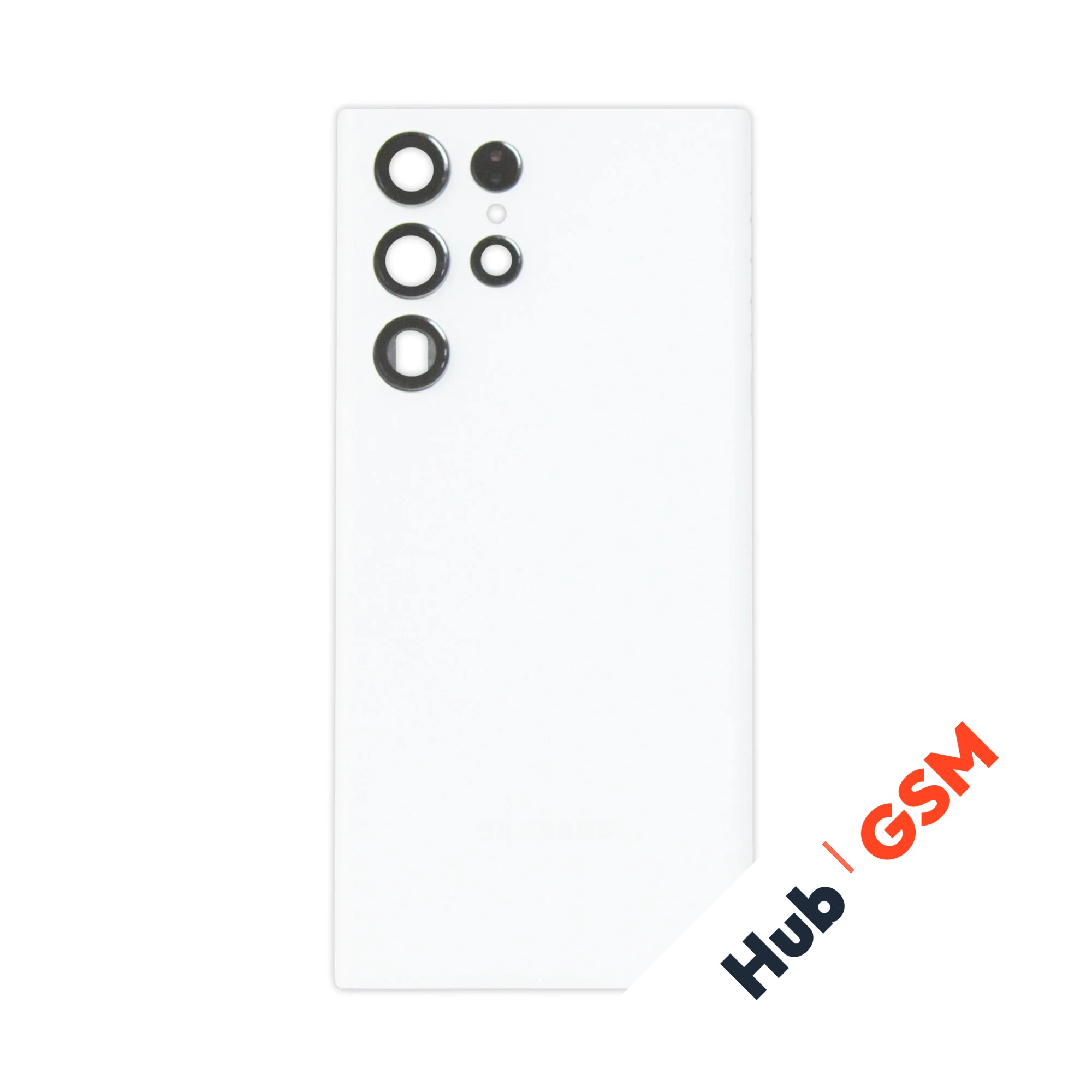 Задняя крышка Samsung Galaxy S22 Ultra (S908B) (Белый) (Со стеклом камеры) Premium