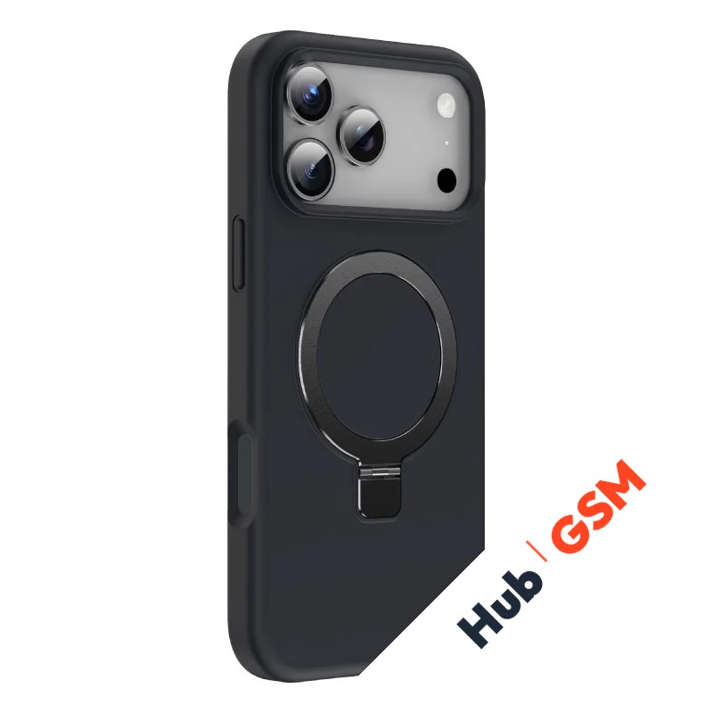 Чехол Keephone Magi Pro MagSafe iPhone 17 Pro (Black Titanium)