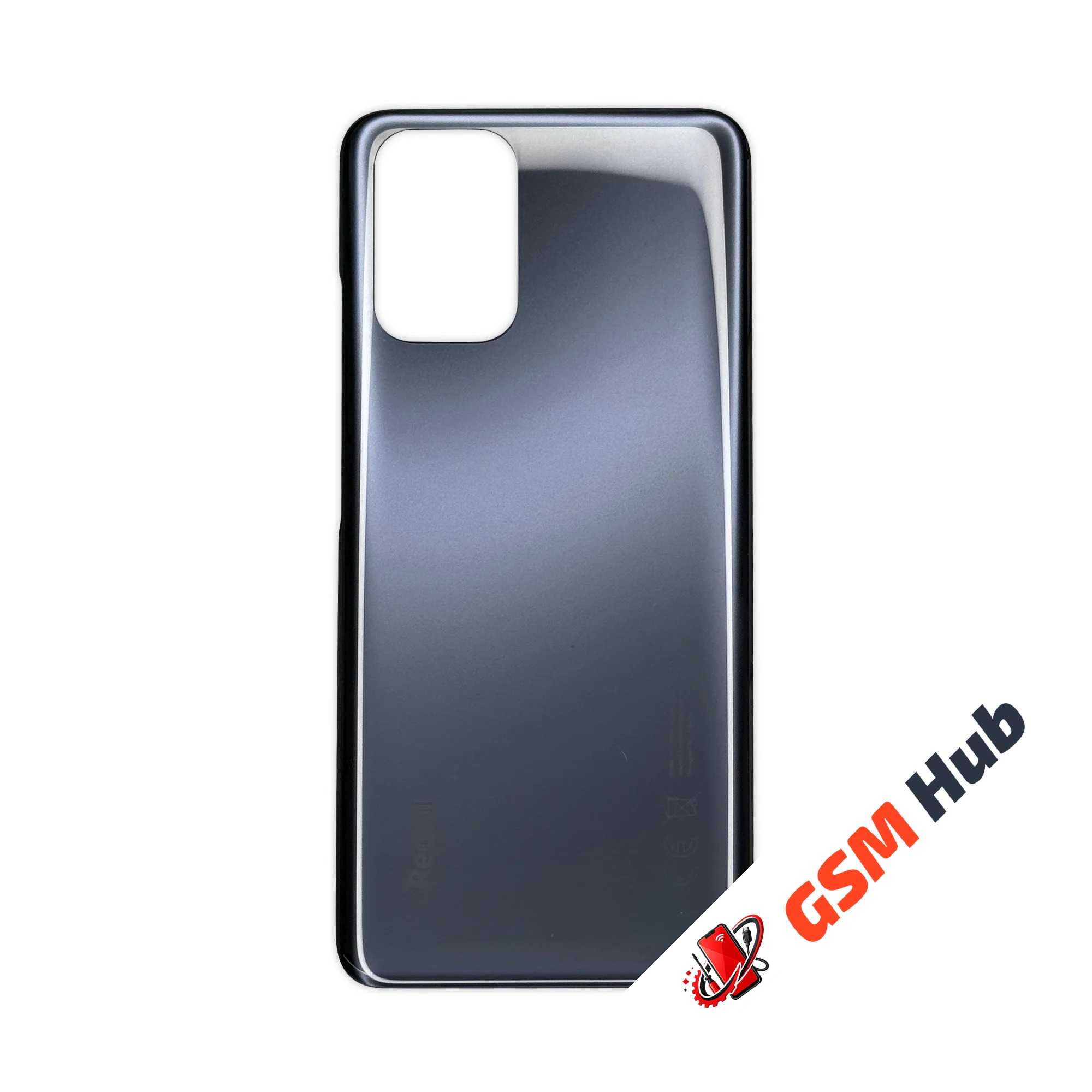 Задняя крышка Xiaomi Redmi Note 10S (M2101K7BG) (Серый) Premium