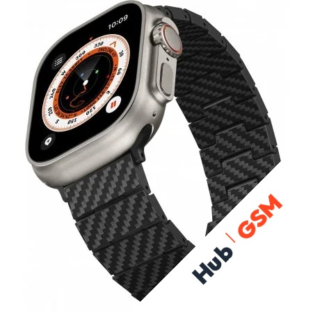 Браслет Карбоновый PITAKA Apple Watch 38-49mm (Modern)