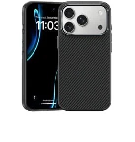 Чехол Benks ArmorPro Case (600D) Kevlar iPhone 17 Pro Max (Camera button) (Black)
