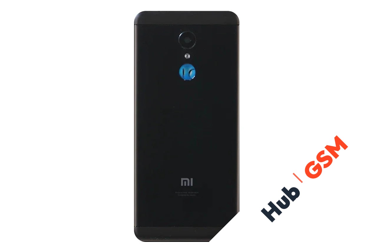 Задняя крышка Xiaomi Redmi 5 (MDG1) (Черный) (Со стеклом камеры) Premium