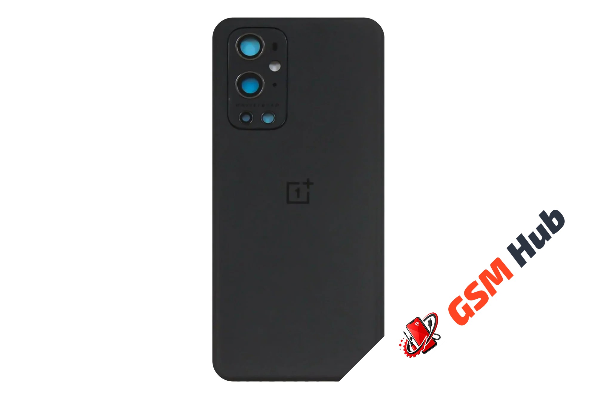 Задняя крышка OnePlus 9 Pro (LE2121) (Черный) (Со стеклом камеры) Premium
