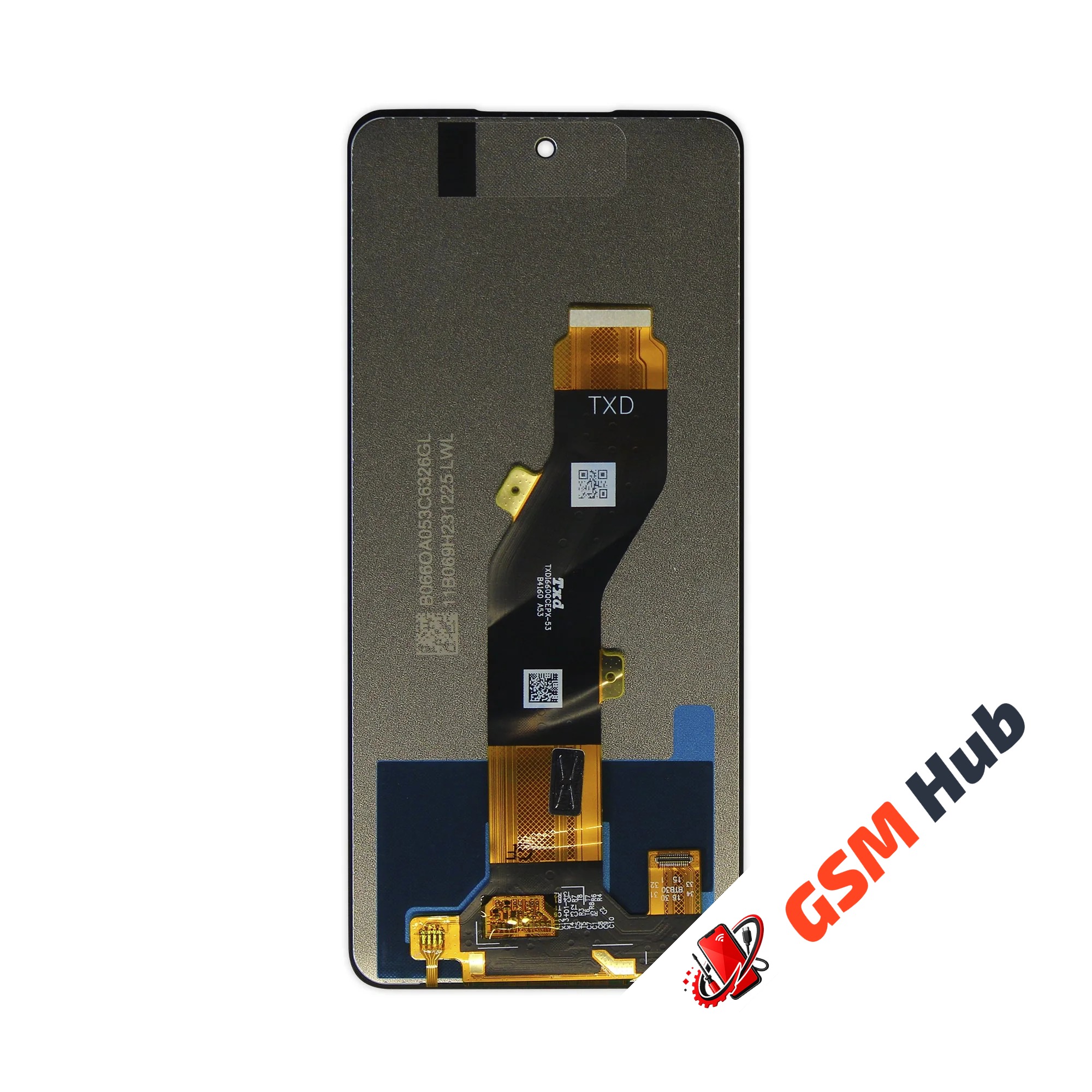 Дисплей Tecno Spark 20C (BG7n) (Оригинал) (Черный) KRYON