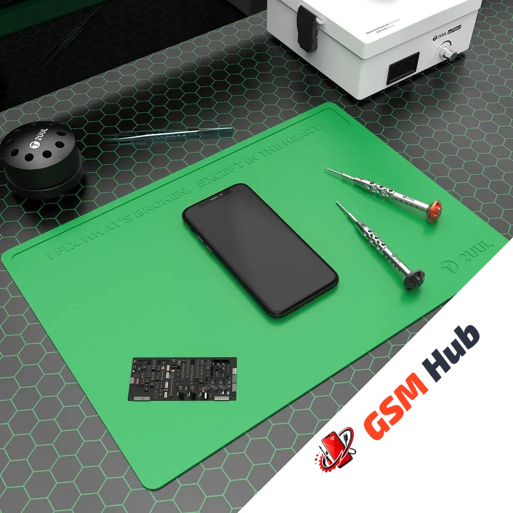 Коврик жаростойкий 2UUL ST81 (28х40см) (антистатический ) (Зеленый)