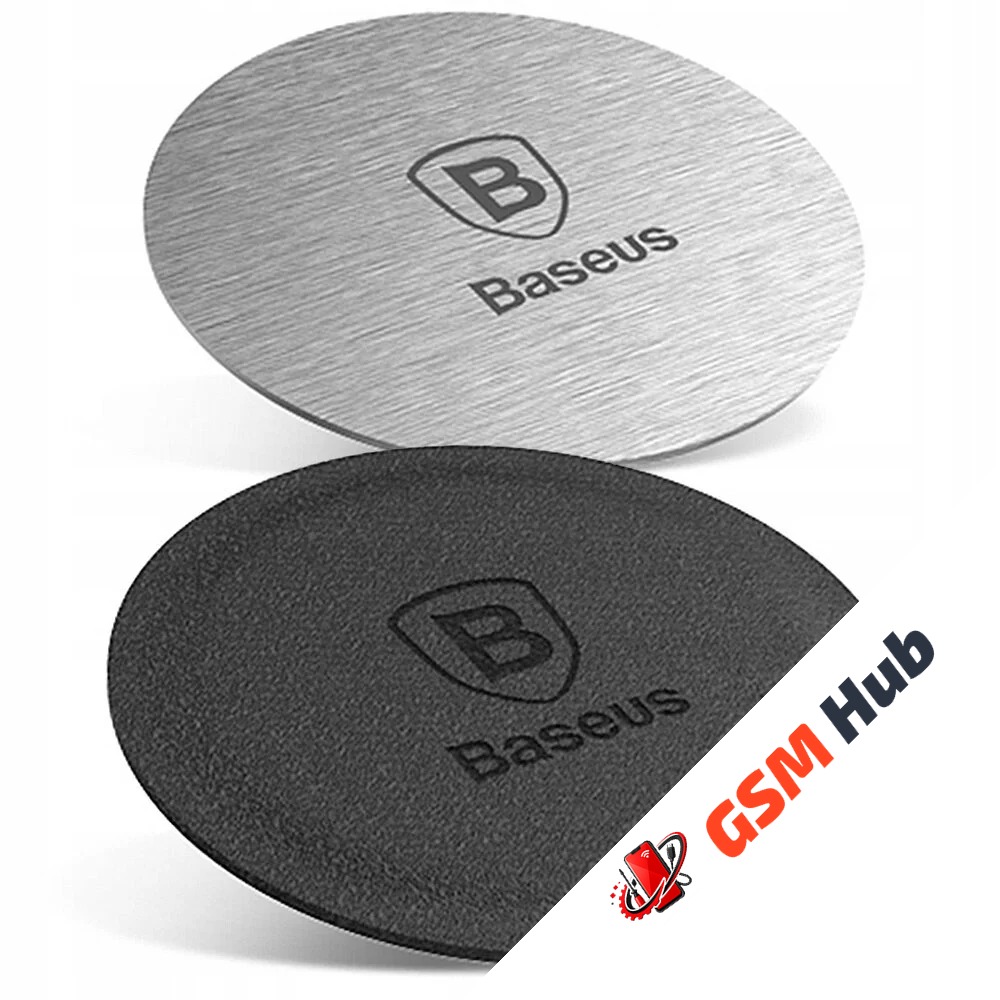 Держатель автомобильный магнитный Baseus Magnet iron Suit Silver