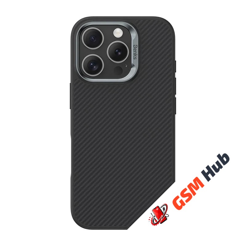 Чехол Benks ArmorPro MagSafe Kevlar 600D iPhone 16 Pro Max (Black)