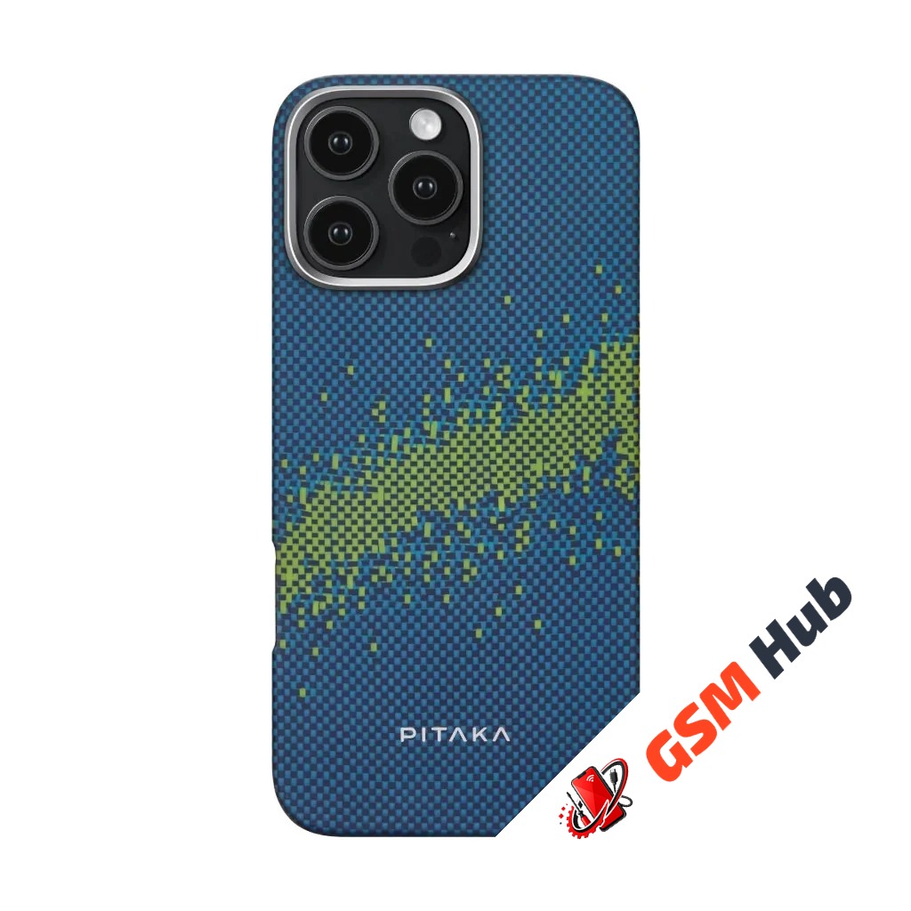 Чехол PITAKA StarPeak Luminous Case iPhone 15 Pro (Milky way galaxy)