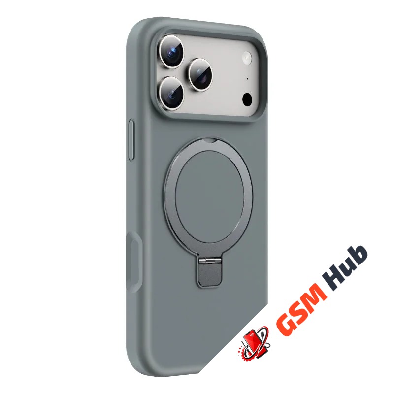 Чехол Keephone Magi Pro MagSafe iPhone 17 Pro (Natural Titanium/Gray)