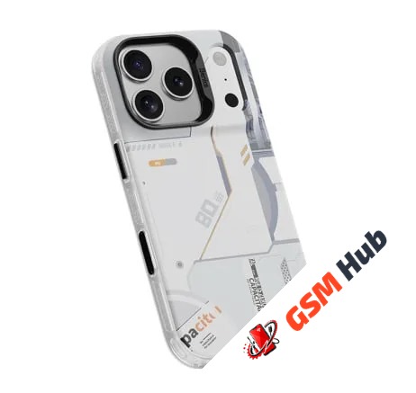 Чехол Benks Dynamic Mecha MagSafe iPhone 17 Pro Max (White)