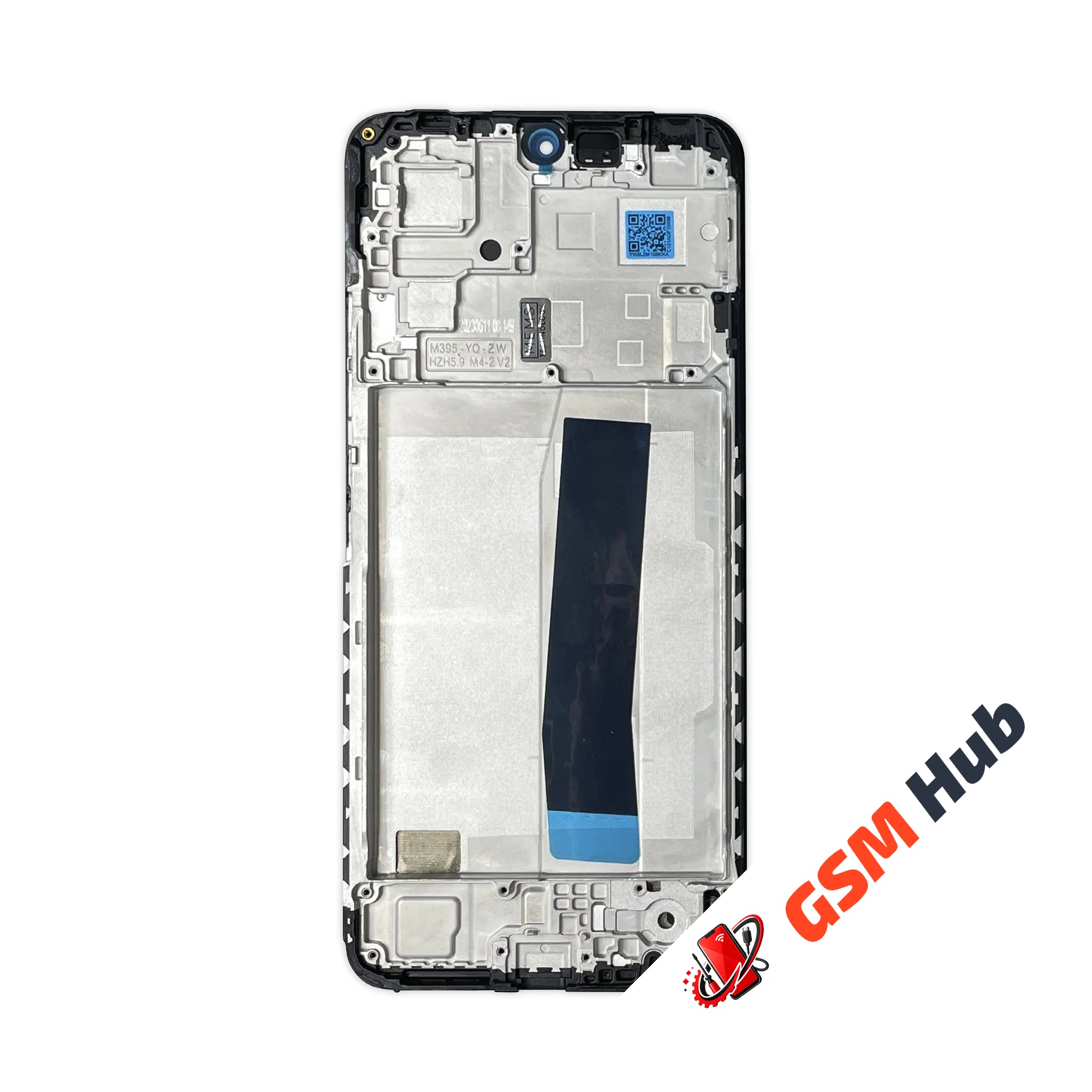 Дисплей Xiaomi Redmi Note 12 4G Premium (OLED) (В рамке) 1:1 (Черный) KRYON