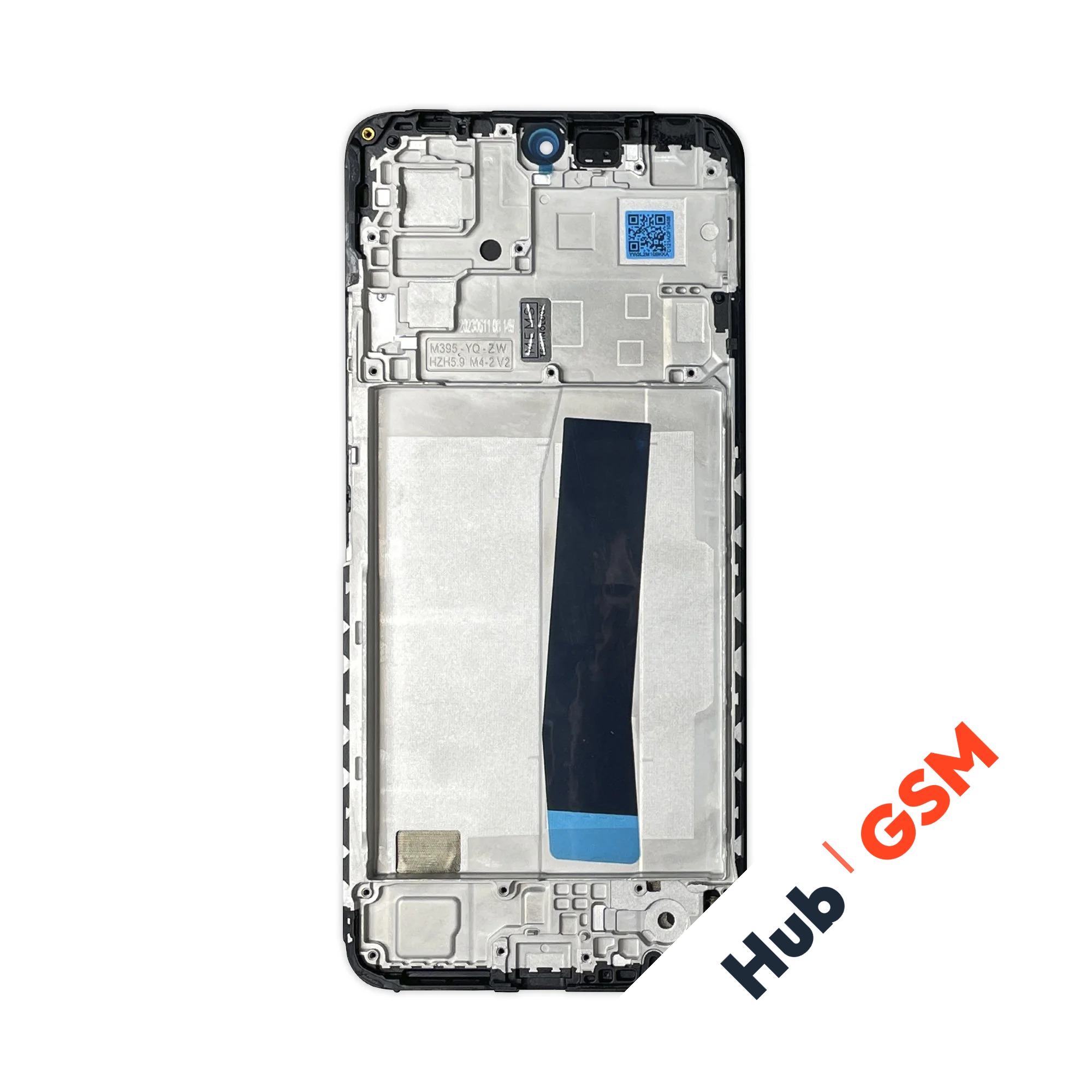 Дисплей Xiaomi Redmi Note 12 4G Premium (OLED) (В рамке) 1:1 (Черный) KRYON