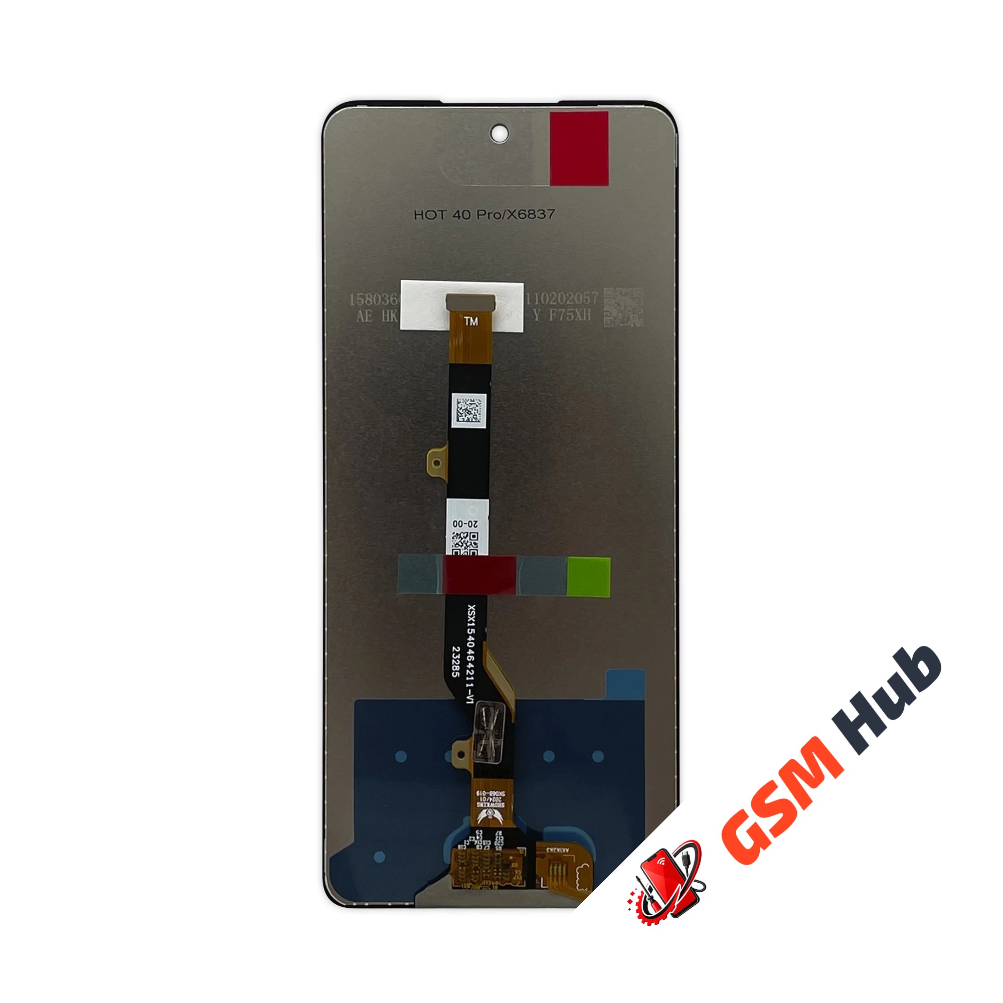 Дисплей Infinix Hot 40 Pro (X6837) (Оригинал) (Черный) KRYON