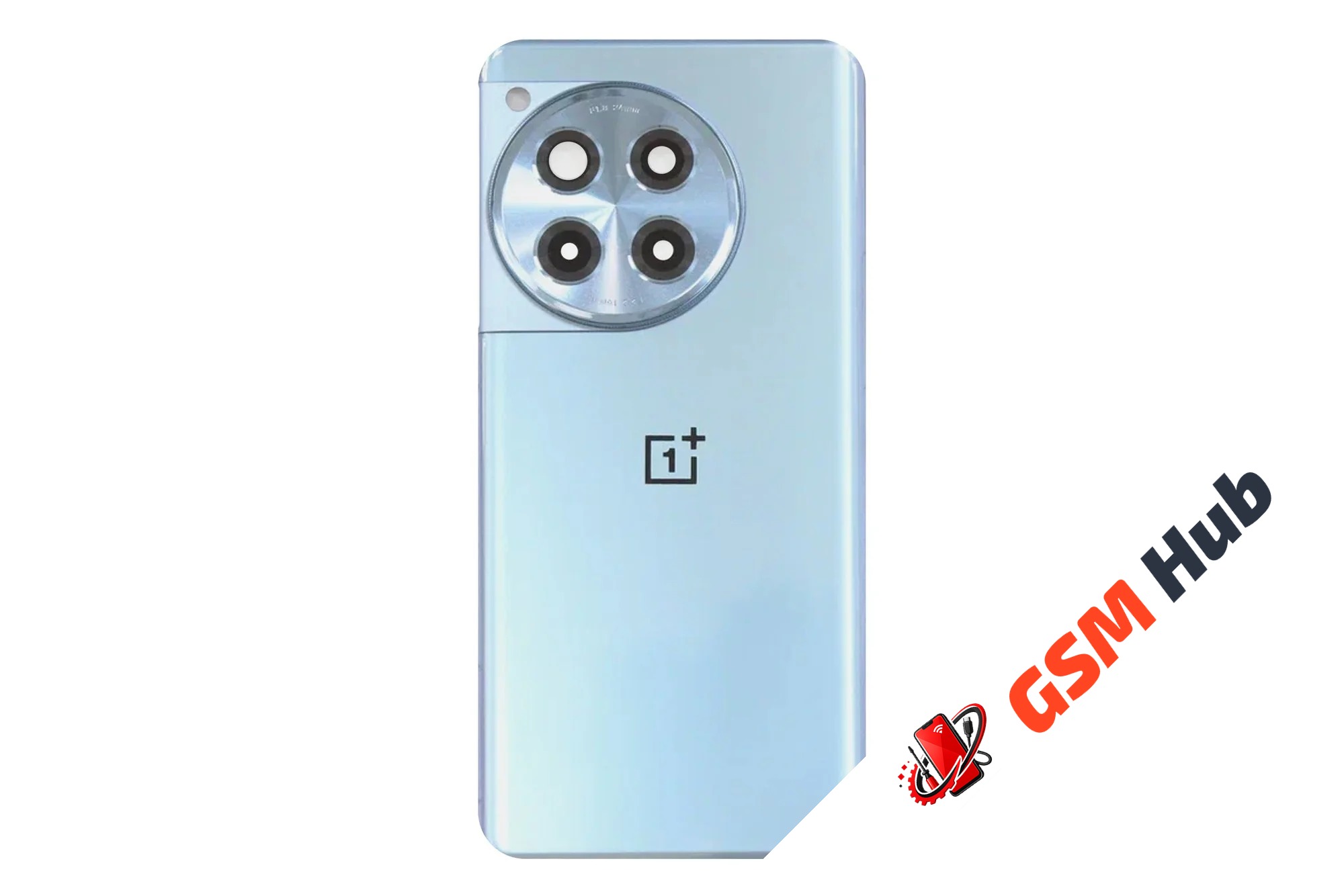 Задняя крышка OnePlus Ace 3 (PJE110) (Синий) (Со стеклом камеры) Premium