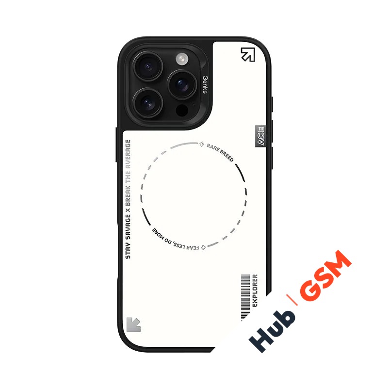 Чехол Benks Dynamic Basis iPhone 16 Pro Max (White)