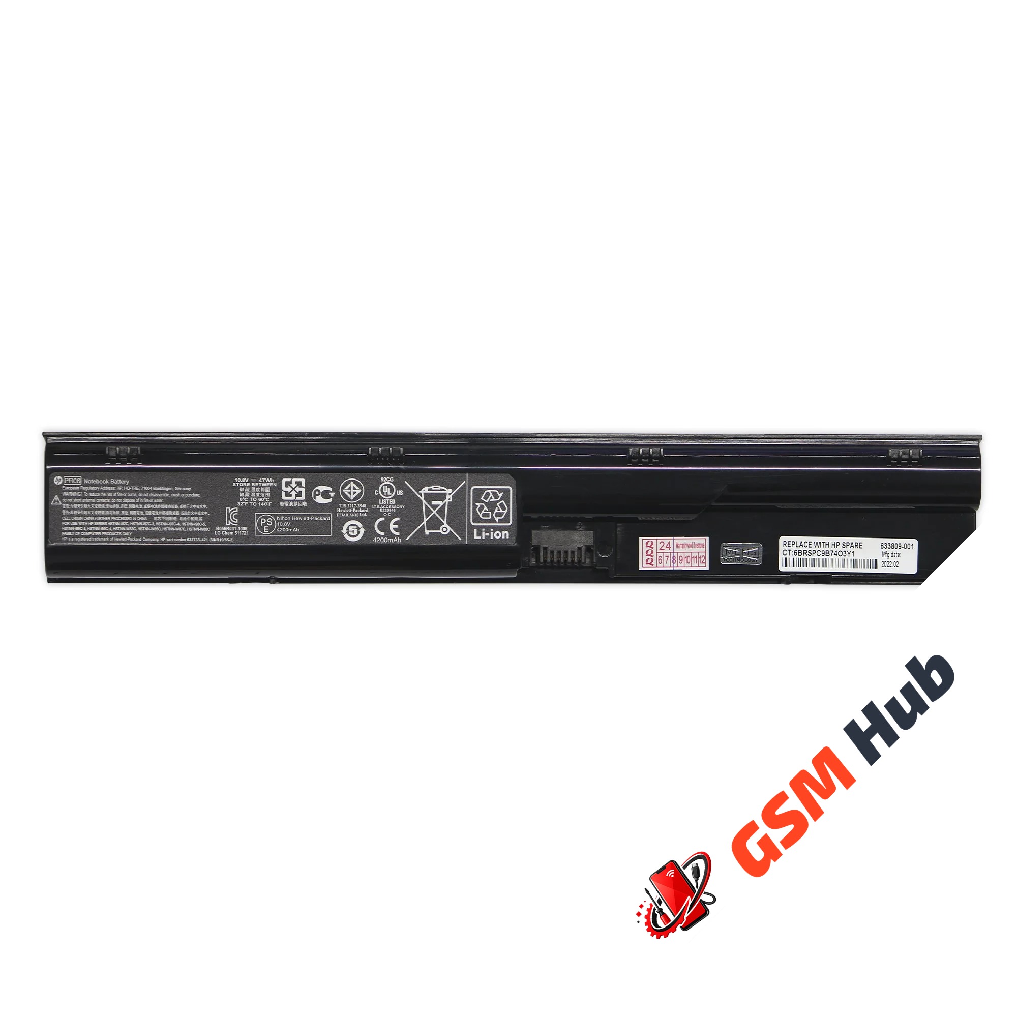 Аккумулятор HP ProBook 4330s / 4331s / 4430s / 4431s / 4435s / 4436s / 4440s / 4441s / 4446s / ... /