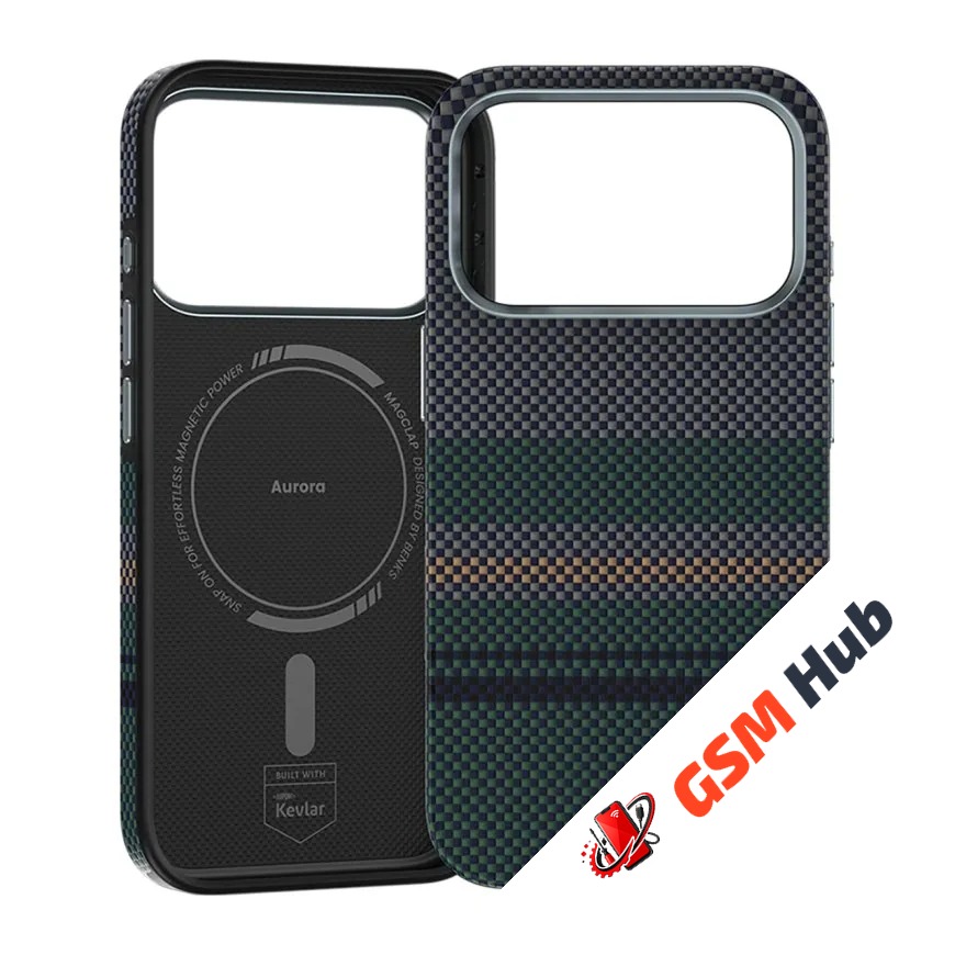 Чехол Benks ArmorPro Aurora Kevlar iPhone 17 Pro (Camera button) (Green)